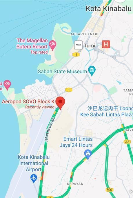 Apartment Mh Aeropod Kota Kinabalu Tanjung Aru Donggongon